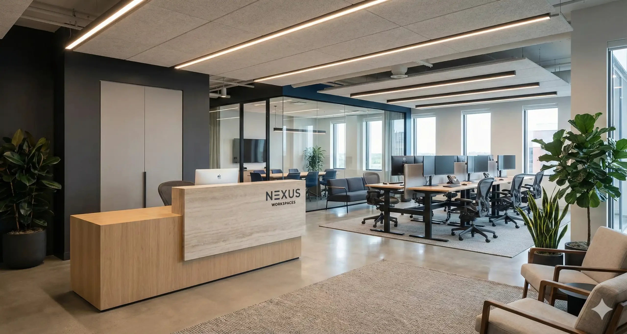 Office space interior designing