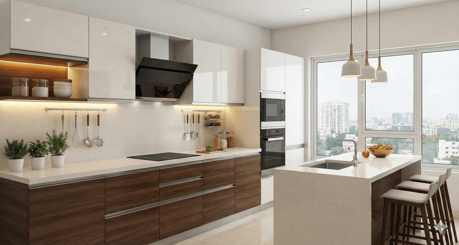 Modular kitchen design