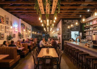 Restaurants & Cafés interior designing