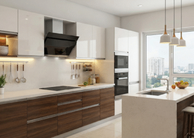 Modular kitchen design